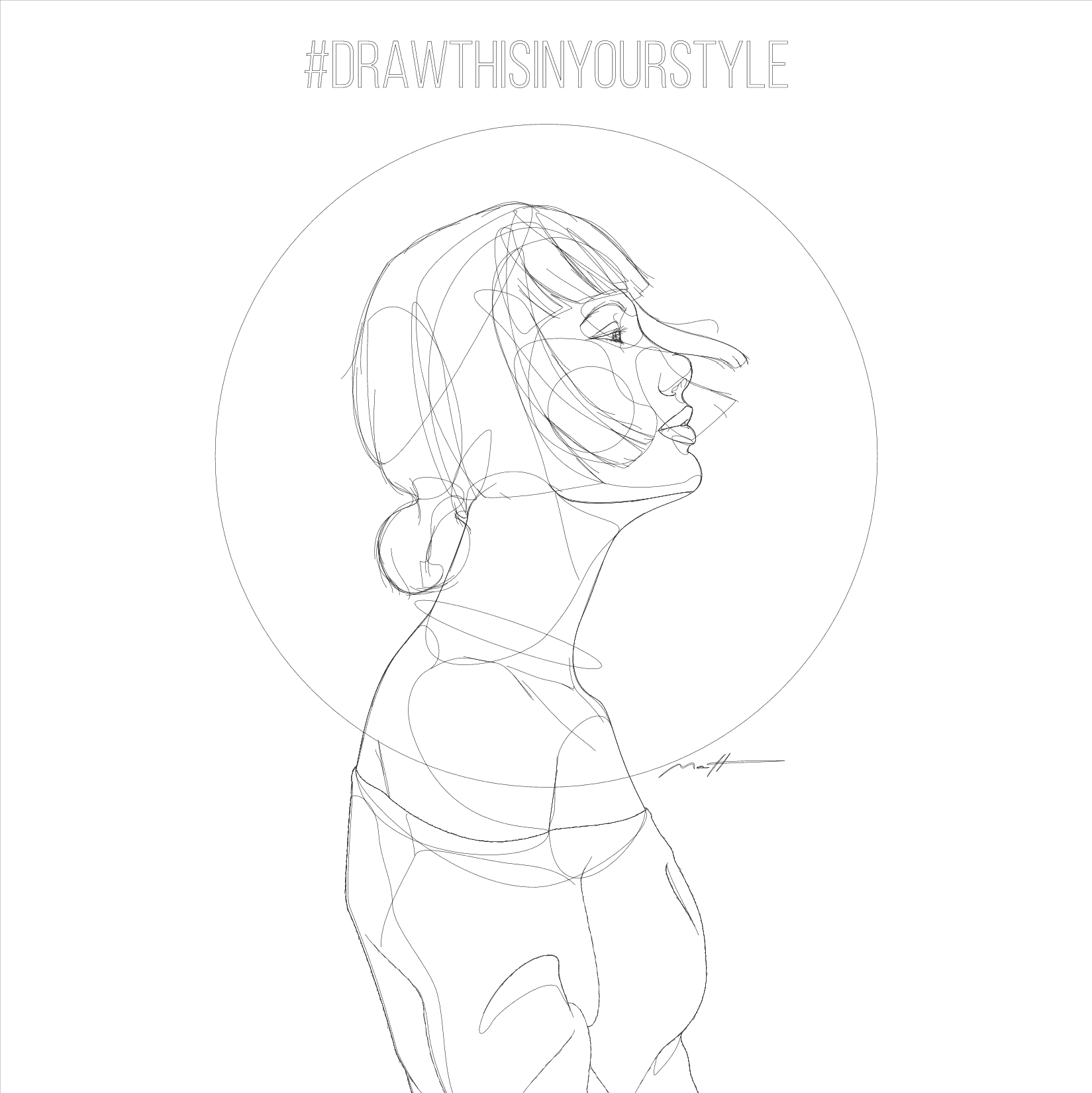 Draw this in your style– Aristokati